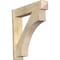 Ekena Millwork Westlake Rough Sawn Arts and Crafts Outlooker, Douglas Fir, 8"W x 38"D x 38"H OUT08X38X38WTL03RDF - alternate 1